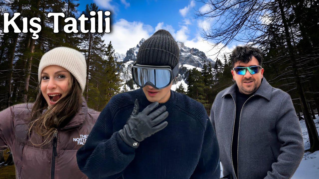 EKİPLE KIŞ TATİLİ!! ❄️ Melih Yıldırım | Sıla Beyoğlu | Serkan 