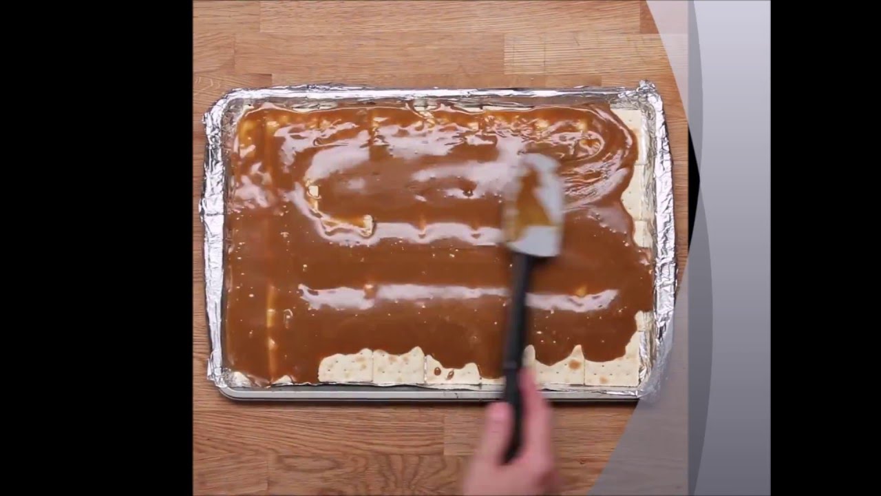 make cracker candy tasty