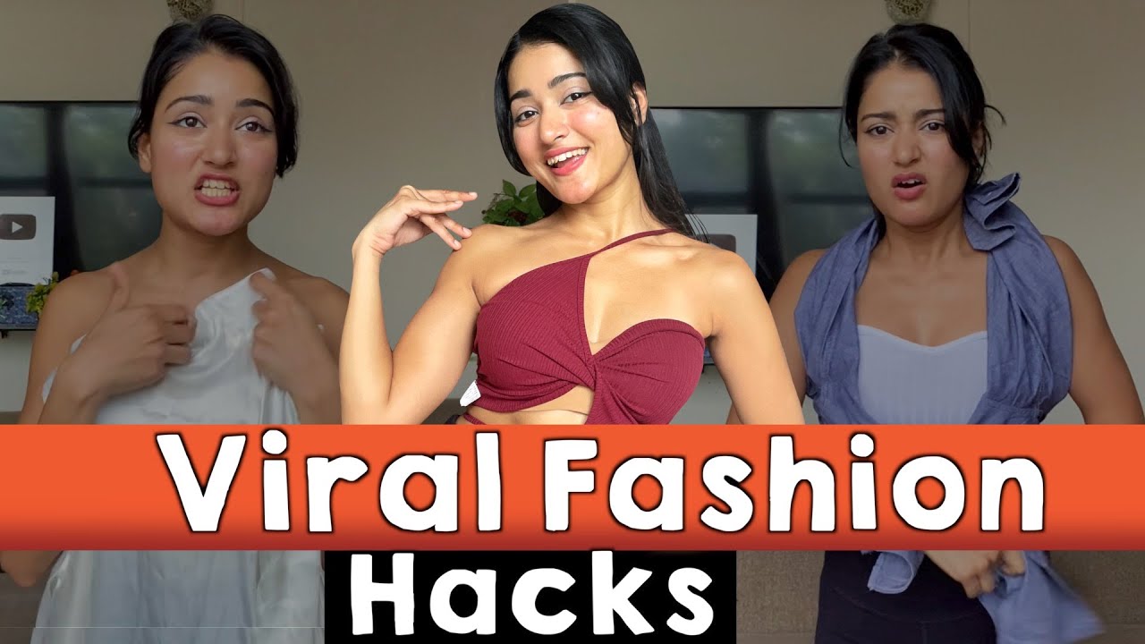Trying Viral Fashion Hacks that will BLOW your Mind 🤯