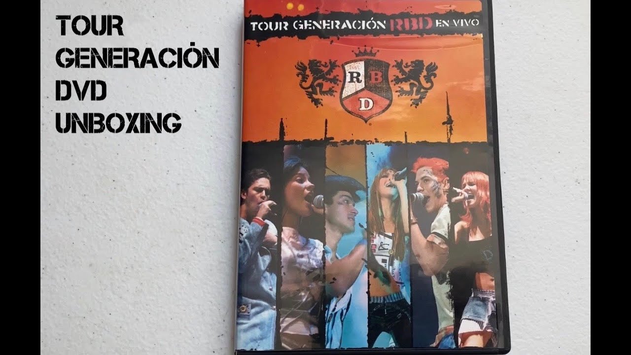 RBD Tour Generaci&oacute;n DVD | Unboxing