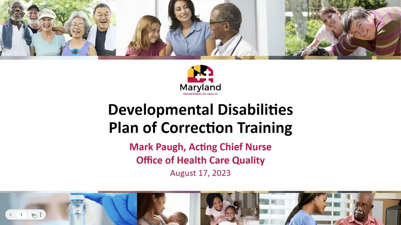 Plan of  Correction POC Training