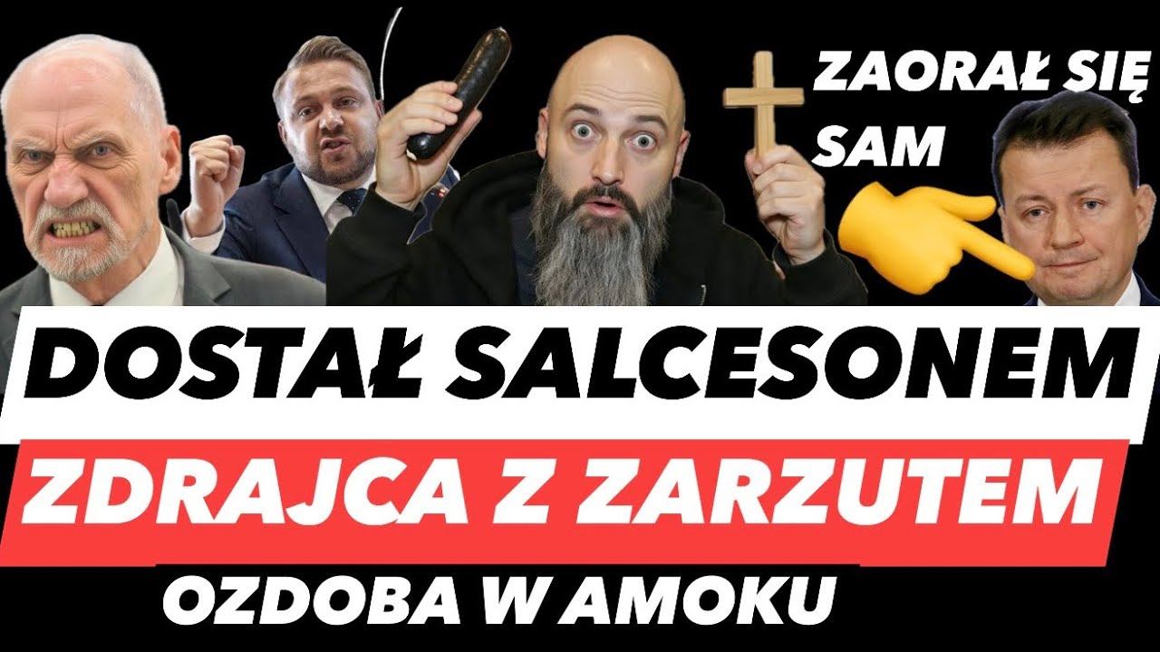 AWANTURA o Salceson❗️Ozdoba OBERWAŁ, Błaszczak SKOMPROMITOWANY &ndash; Macierewicz odpowie za ZDRADĘ