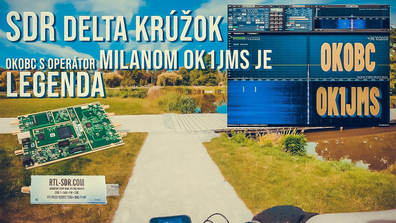 SDR -  DELTA Krúžok OK0BC s Operátor Milanom OK1JMS je Legenda