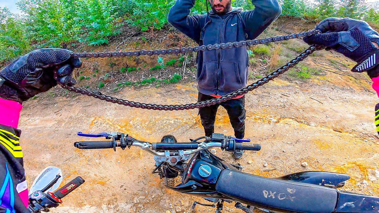 PIT BIKES - Ficamos a pé