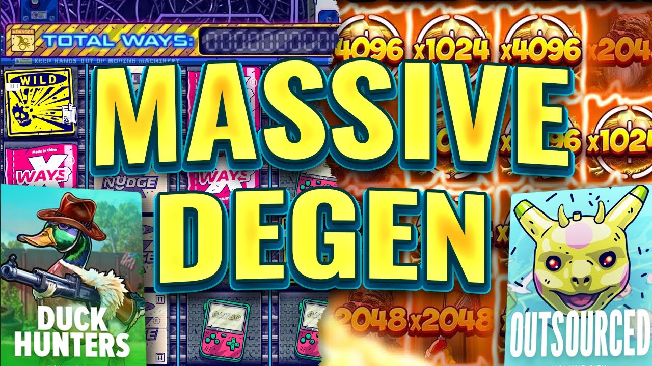 ANOTHER 42 MINUTES OF DEGENERATE SLOTS