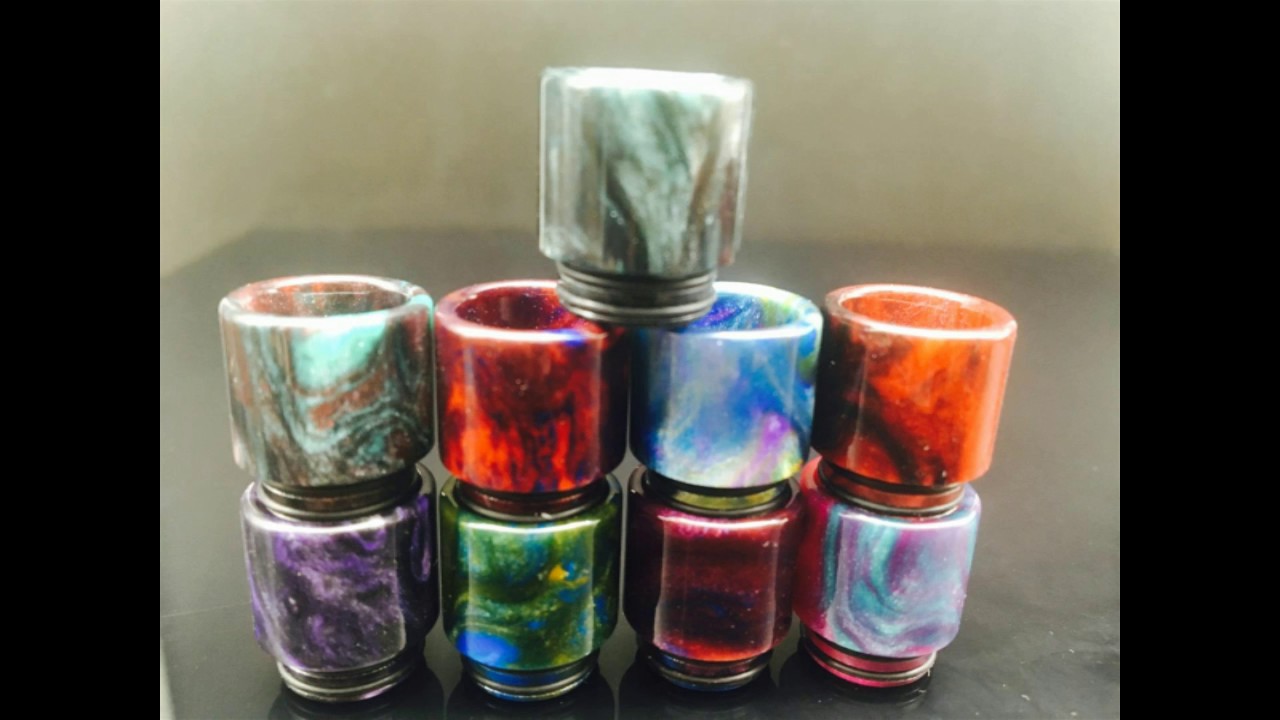 Colorful TFV8 Big Baby Resin Wide Bore Drip Tip Review