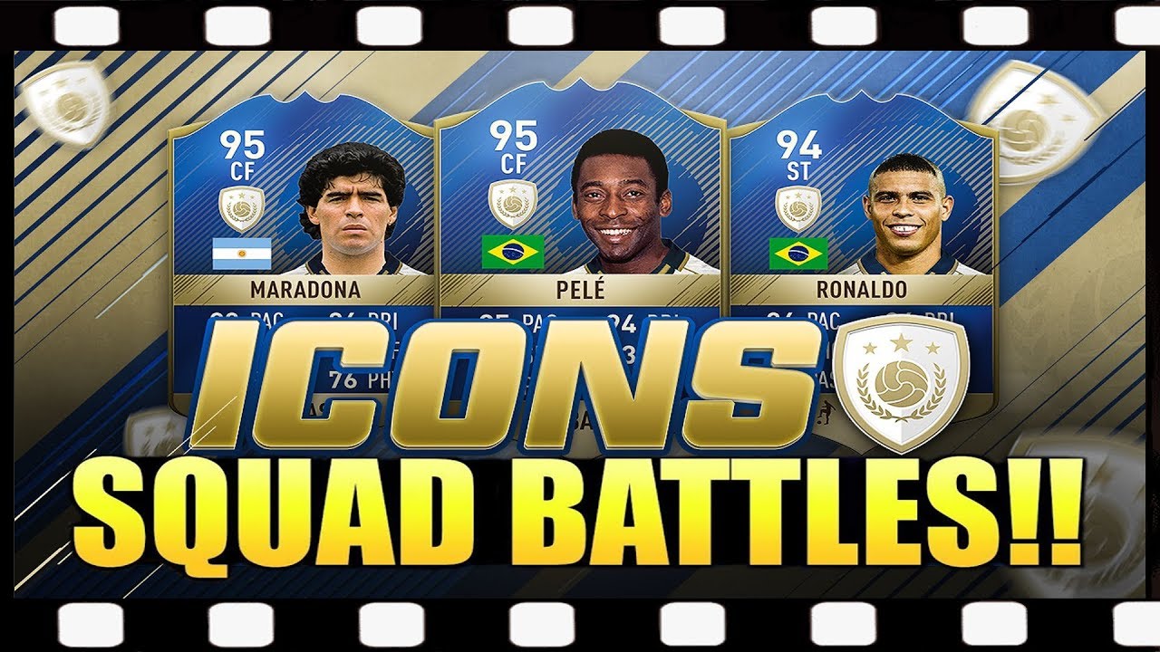 Zagrajmy w FIFA 18 Squad Battles #1 TRAFIŁEM IKONE !!!! 💥 💥 💥 Druga IKONA na Polskim YouTube