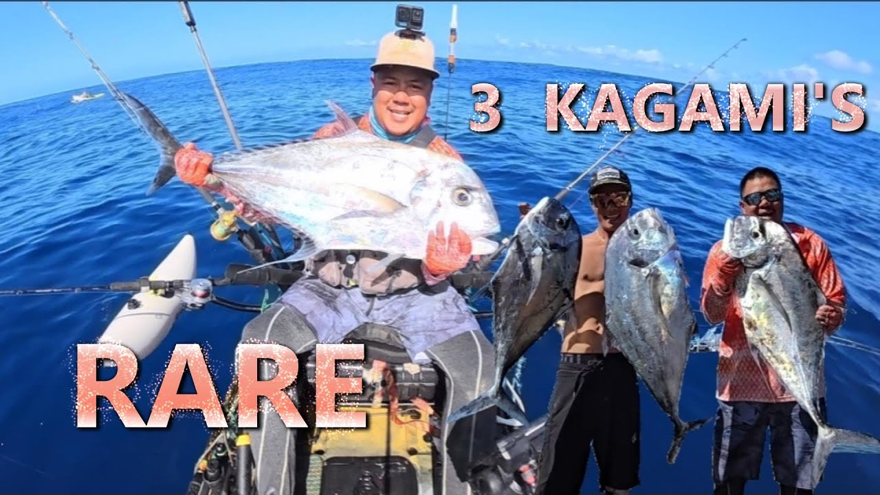 Мы поймали 3 редких кагами во время рыбалки с каяка | Африканский помпано | Рыбалка с каяка на Га...
