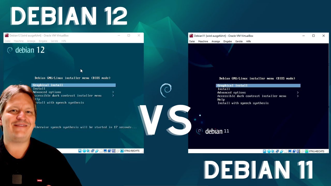 Debian 12 ist da! Einfache Installation und Vergleich mit Debian 11