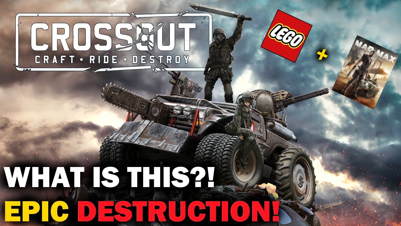 What is Crossout?! - First Look into Craft Ride and Destroy! &spades;