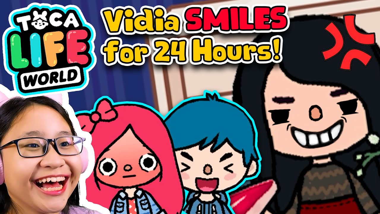 Toca Life World - Vidia SMILES for 24 hours!!!