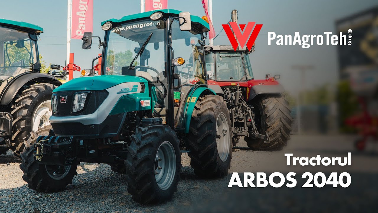 ARBOS  2040 - Tractorul de 40 CP Ideal pentru Comuna si Gospodarie! ( Lovol M404)