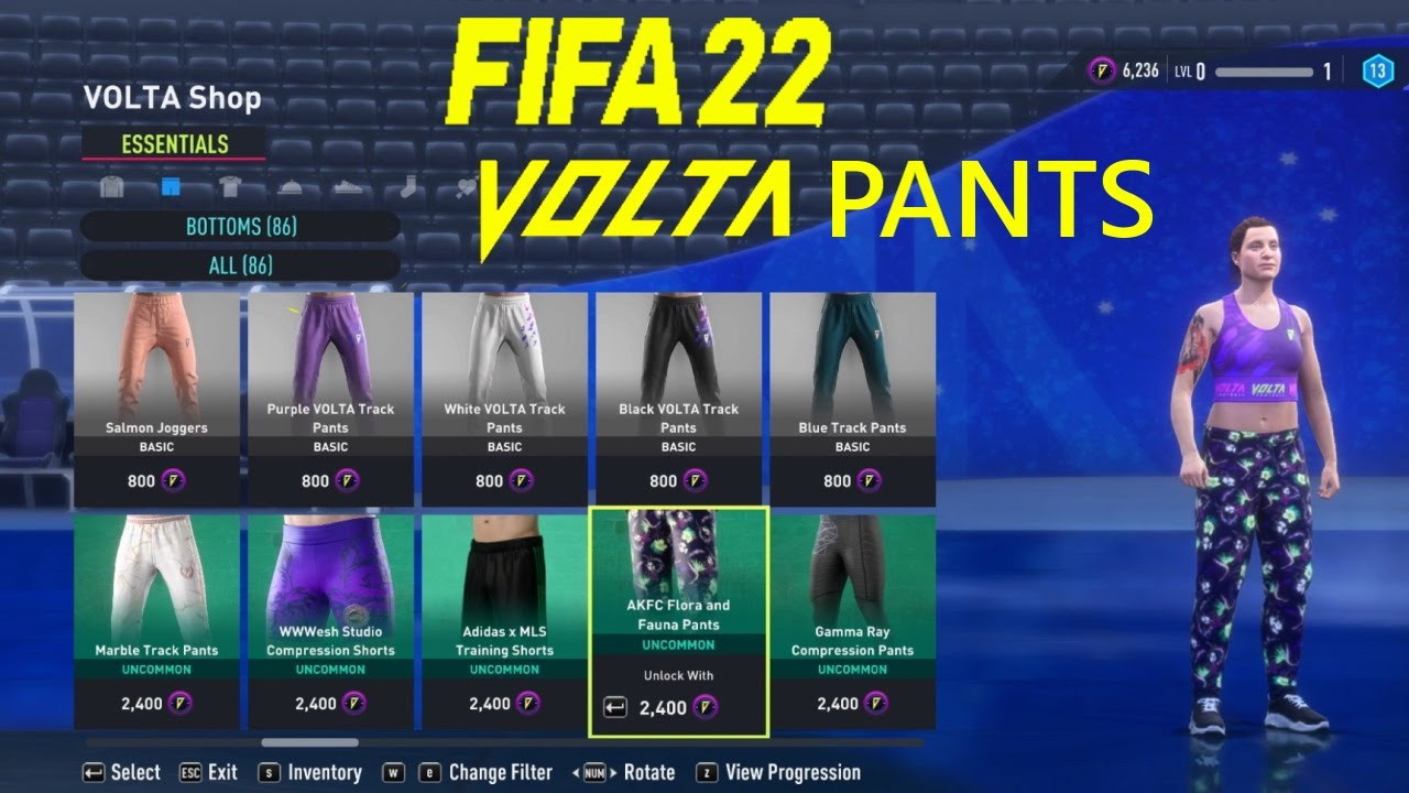 Fifa 22 kits - Volta Pants