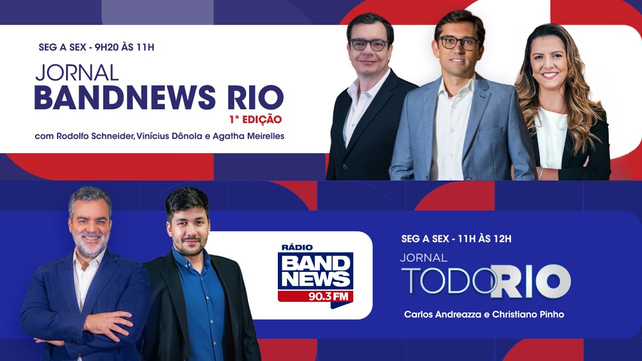 | AO VIVO | Jornal BandNews Rio - 1ª Edição e Todo Rio (09/02/26)