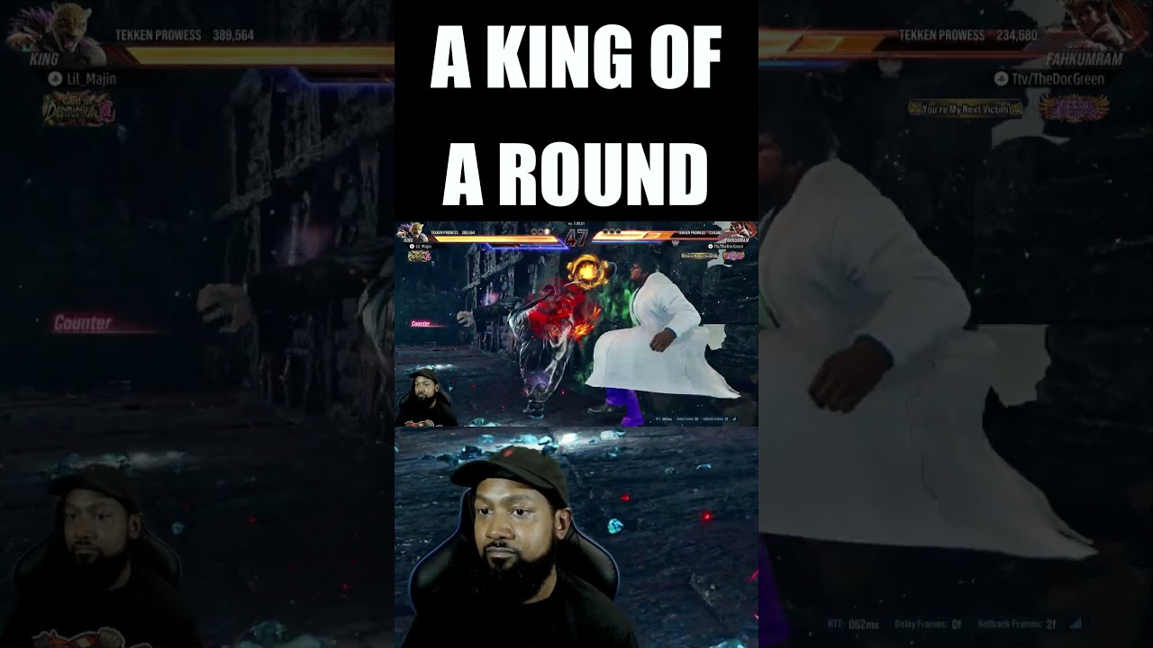 A KING of a Round! #lilmajin #tekken8 #tekken