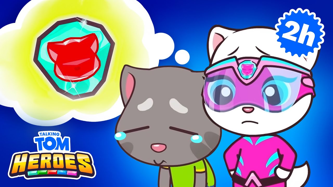 A Hero Without Powers?! 💎 Talking Tom Heroes Compilation