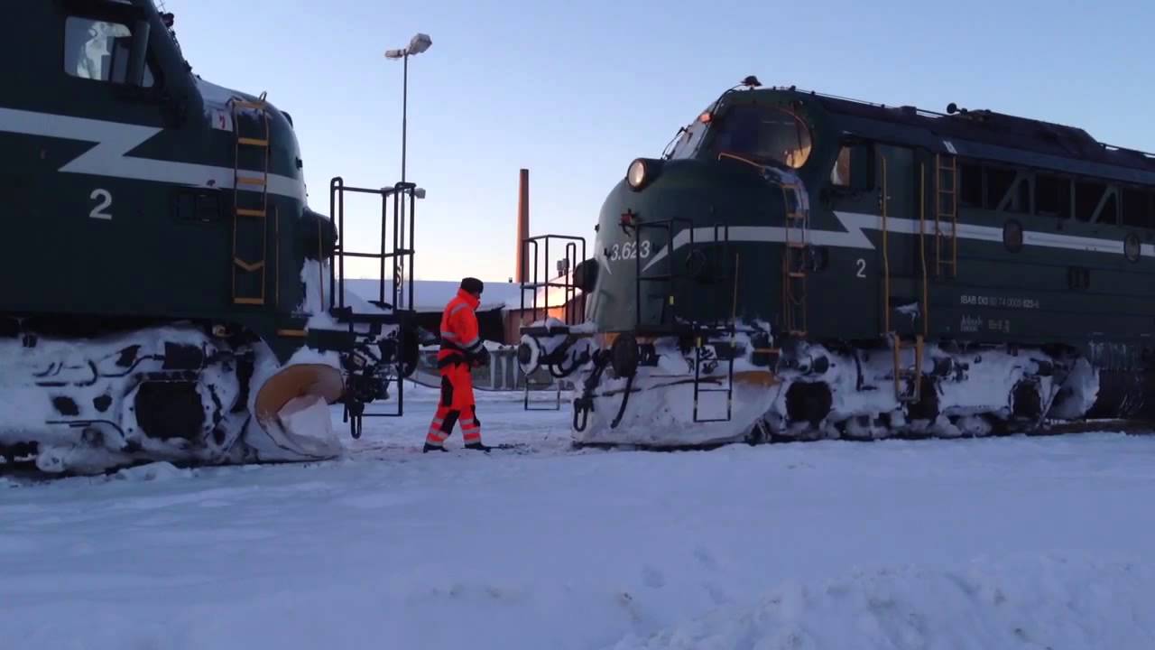 2 Nohab kopplas, Svegs bangård