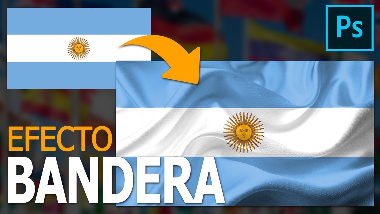 C&oacute;mo hacer el Efecto Bandera 3D en Photoshop?