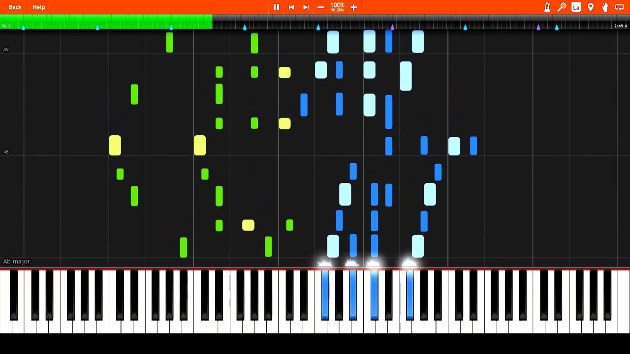 James Scott - Quality A High Class Rag (1911) Synthesia Piano Tutorial + Sheet Music