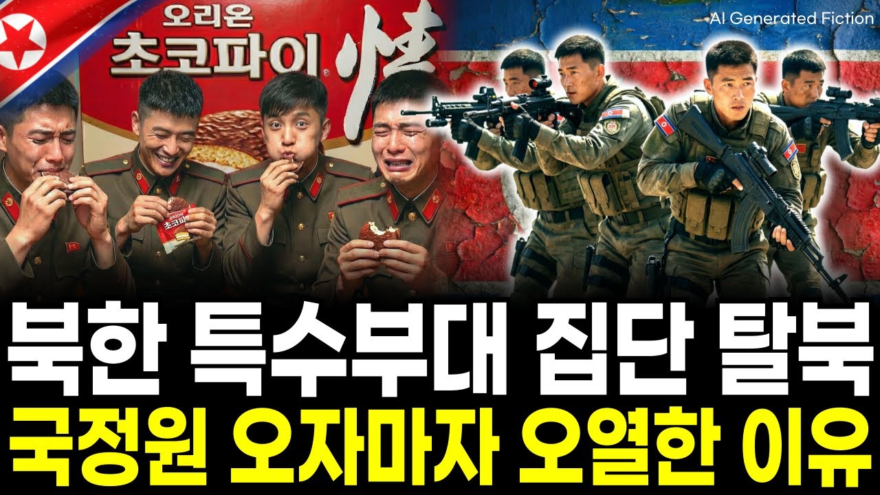 북한 최전방 특수부대 집단 탈북에 북한이 발칵 뒤집혔다! 남한 도착하자마자 3초만에 오열한 이유! |탈북민사연 | 탈북스토리  | AI 드라마