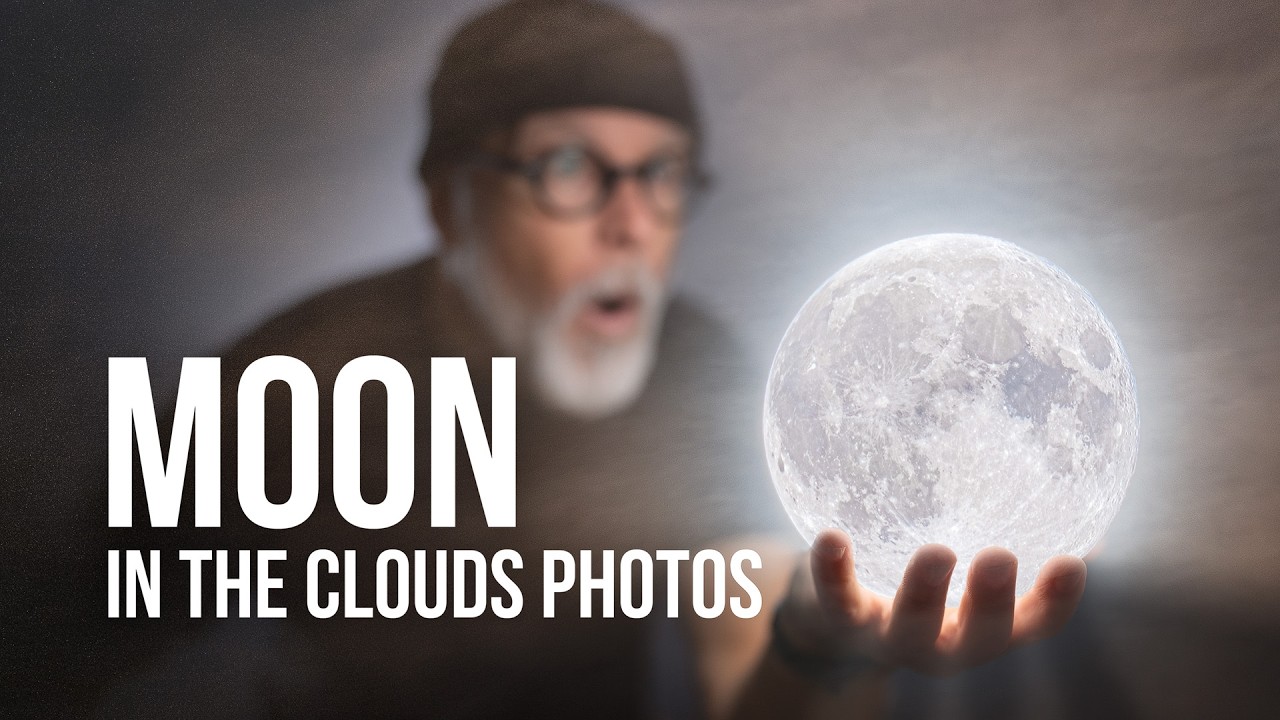 How to Create a Moon in Clouds Photo: Step by Step HDR Tutorial
