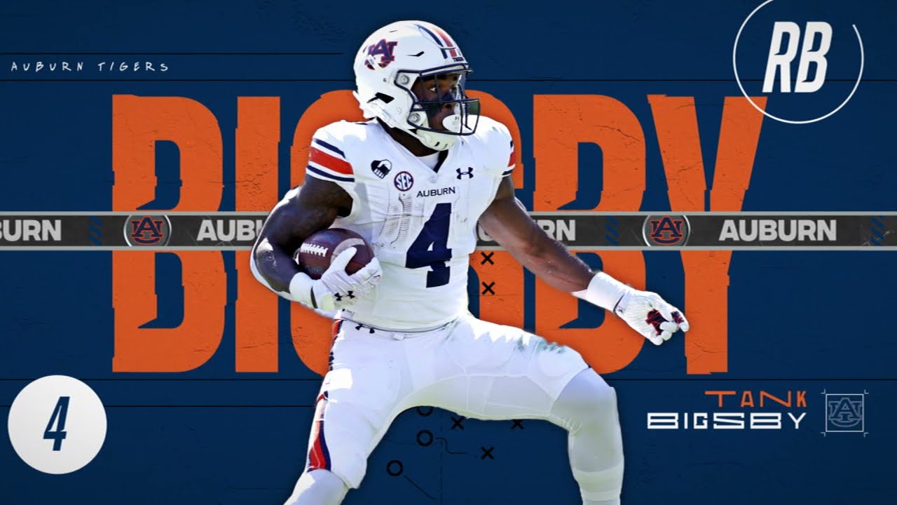 Auburn RB Tank Bigsby's highlight reel 🔥 | ESPN College Football