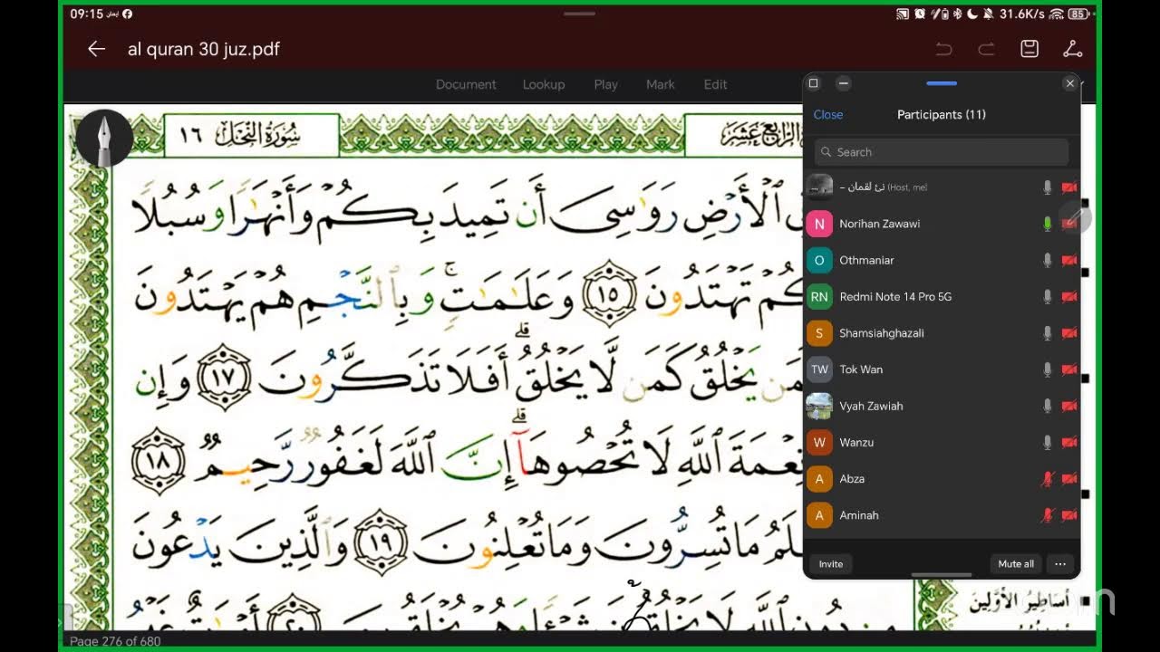 TADARUS AL-QURAN (5 Feb 2026) MS263-277
