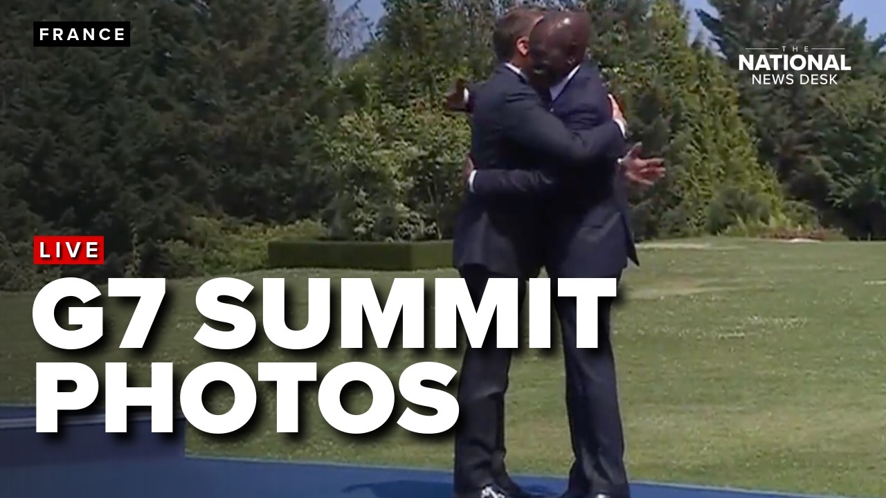 Trump, G7 leaders take another group photo