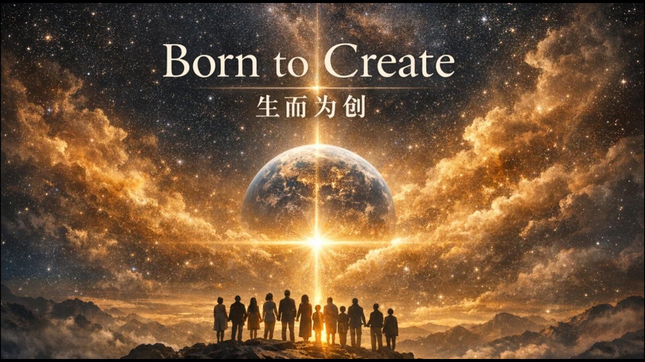 原创歌曲《Born to Create 生而为创》An Anthem of Creation, Purpose, and Unity