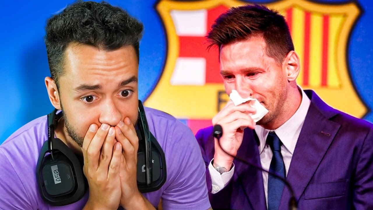 REACCIONANDO AL ADIÓS DE MESSI - TheGrefg
