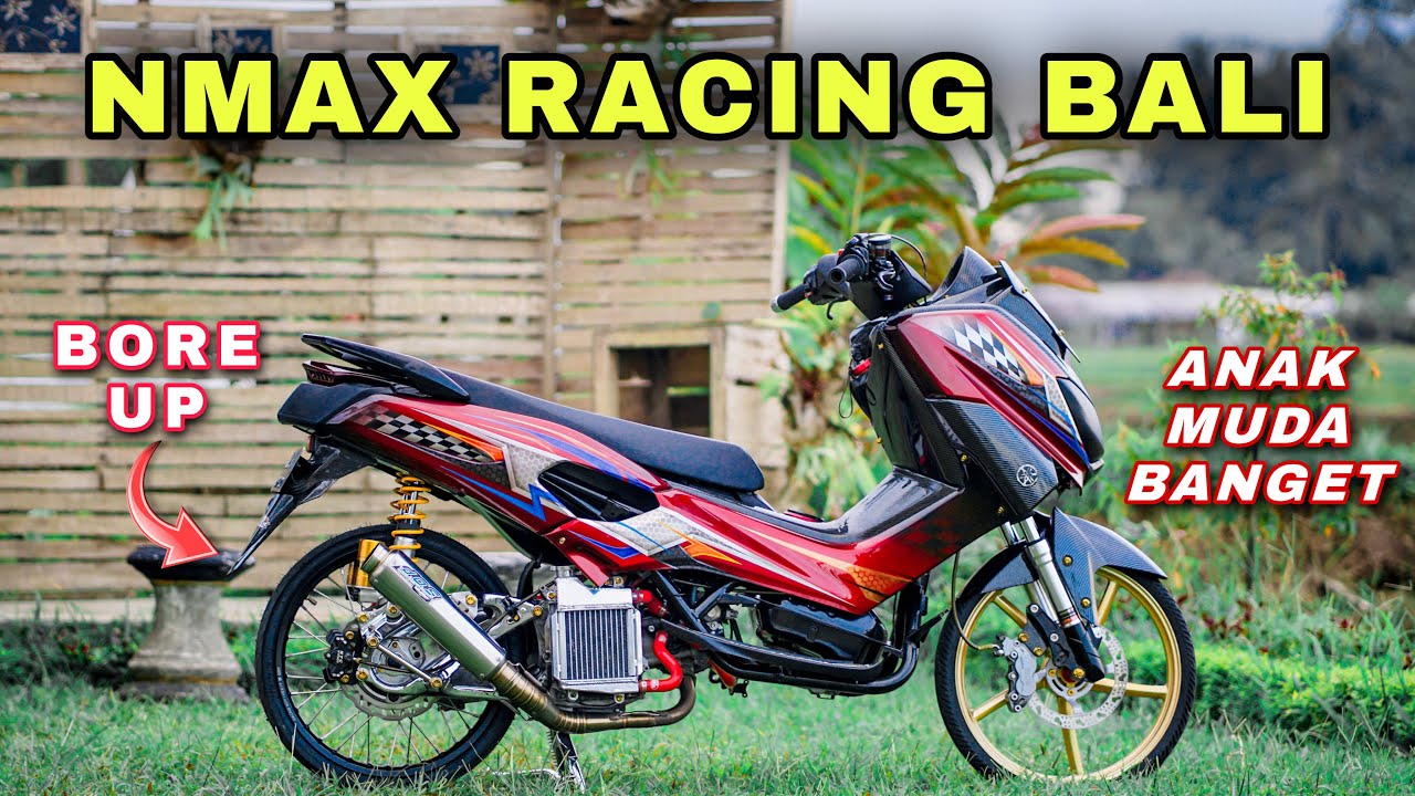 NMAX MODIF TRACK LOOK GAHAR LUAR DALAM | JIK WAH CHANNEL