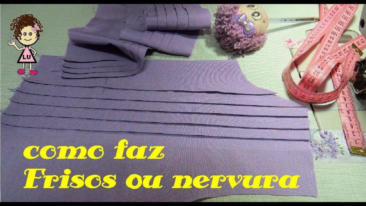 Frisos ou nervura, como fazer para dar certo