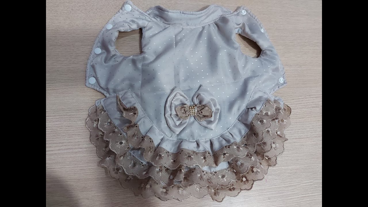 COMO FAZER VESTIDO INTEIRO PARA PET