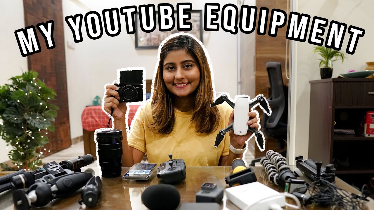HOW I FILM YOUTUBE VIDEOS 📹  | My Updated Filming Equipment for Vlogging | #TechWithKritika