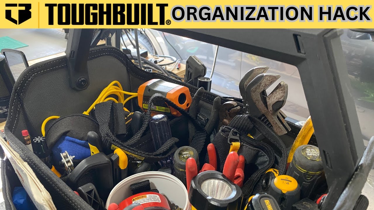 Toughbuilt  organization hack #toughbuilt, #tools,# toughbuilt tool tote.