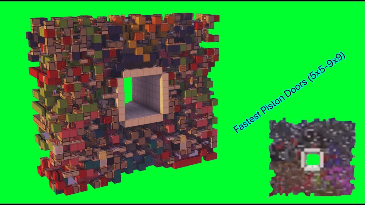 The Fastest Piston Doors (5x5-9x9)