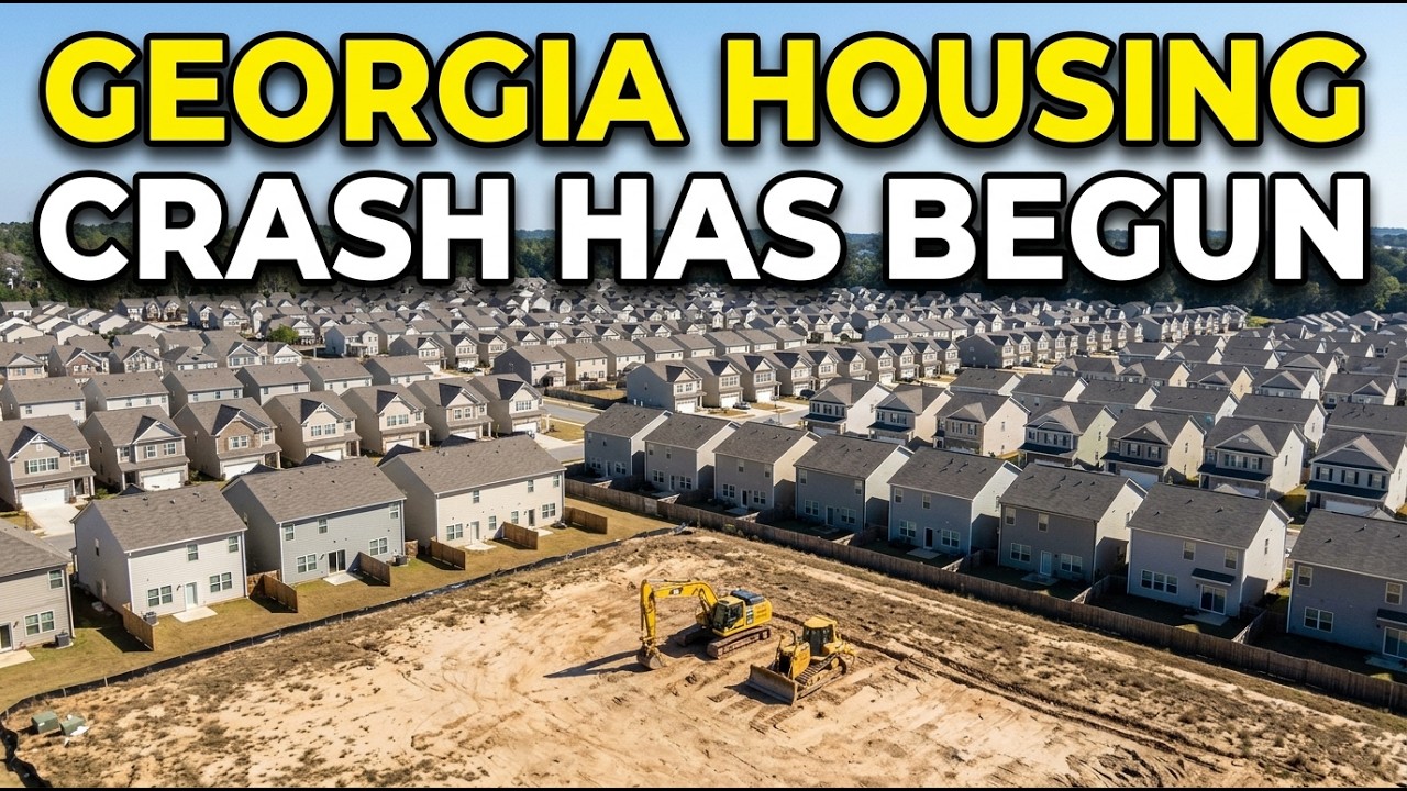 Why Georgia's Real Estate Bubble is the Next to Burst#housingcrash#housingmarket#mortgagerates