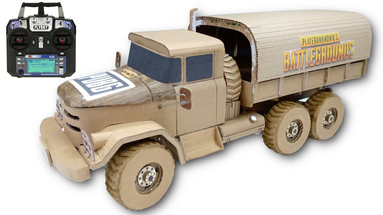 How to make remote control truck | PUBG | ZIL-313