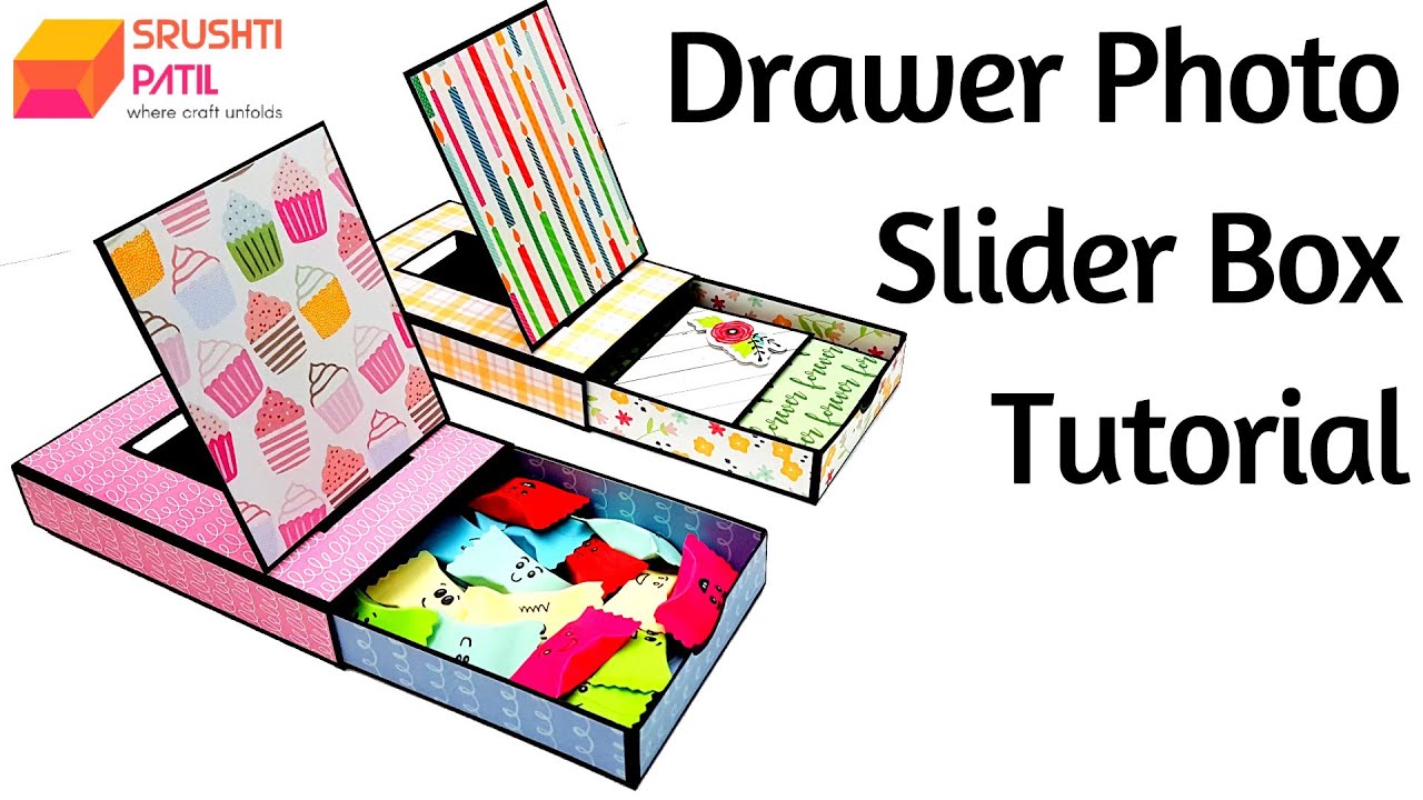 Drawer Photo Slider Box Tutorial by Srushti Patil