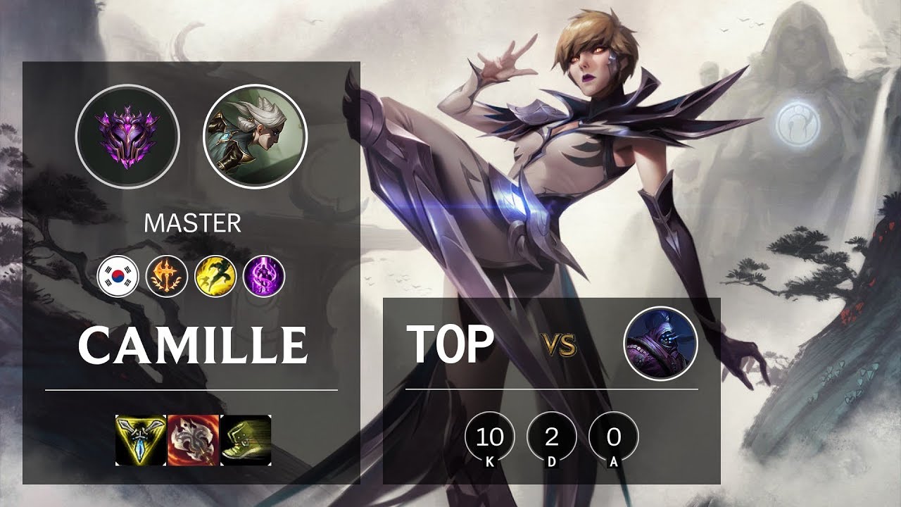 Camille Top vs Jax - KR Master Patch 10.8