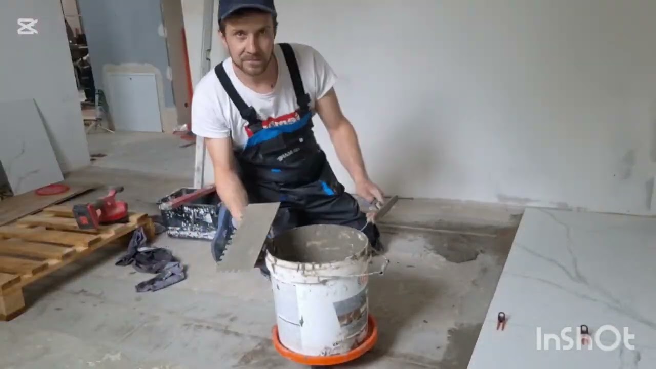 Płytki na podłogę? Łatwizna.... chyba że zapomnisz poziomicy 😉