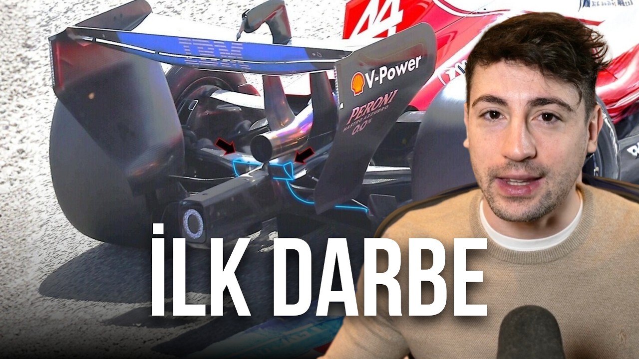 Ferrari daha geniş difüzör ve Audi yan podsuz