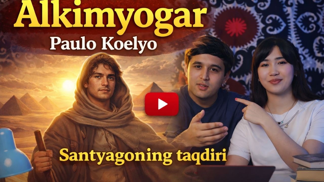 Alkimyogar falsafiy asarini tahlil qilamiz!!!