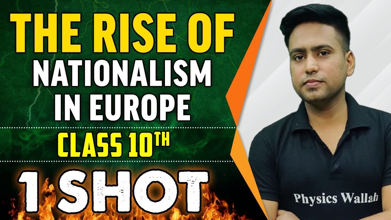 The Rise of Nationalism in Europe in 1 Shot - Everything Covered || Class 10th Board || Pure English