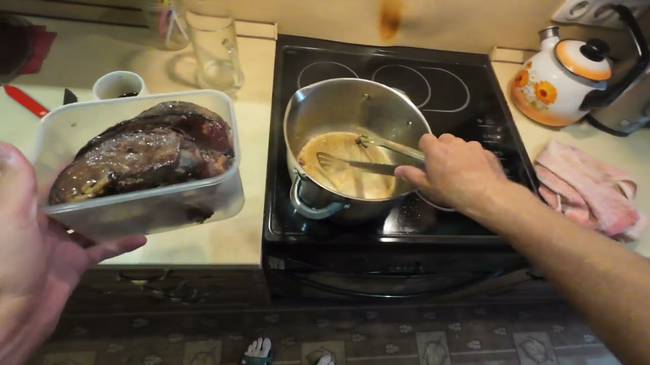 Жарю мясо, размышляю о количестве съедаемого белка #карнивор