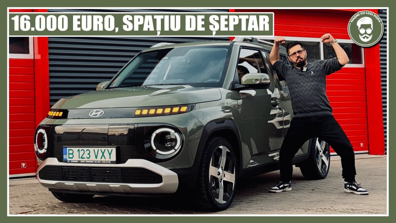 De la 13.782 EURO și SPAȚIU DE ȘEPTAR, noul HYUNDAI INSTER a ajuns în ROMÂNIA și e GATA DE RABLA!