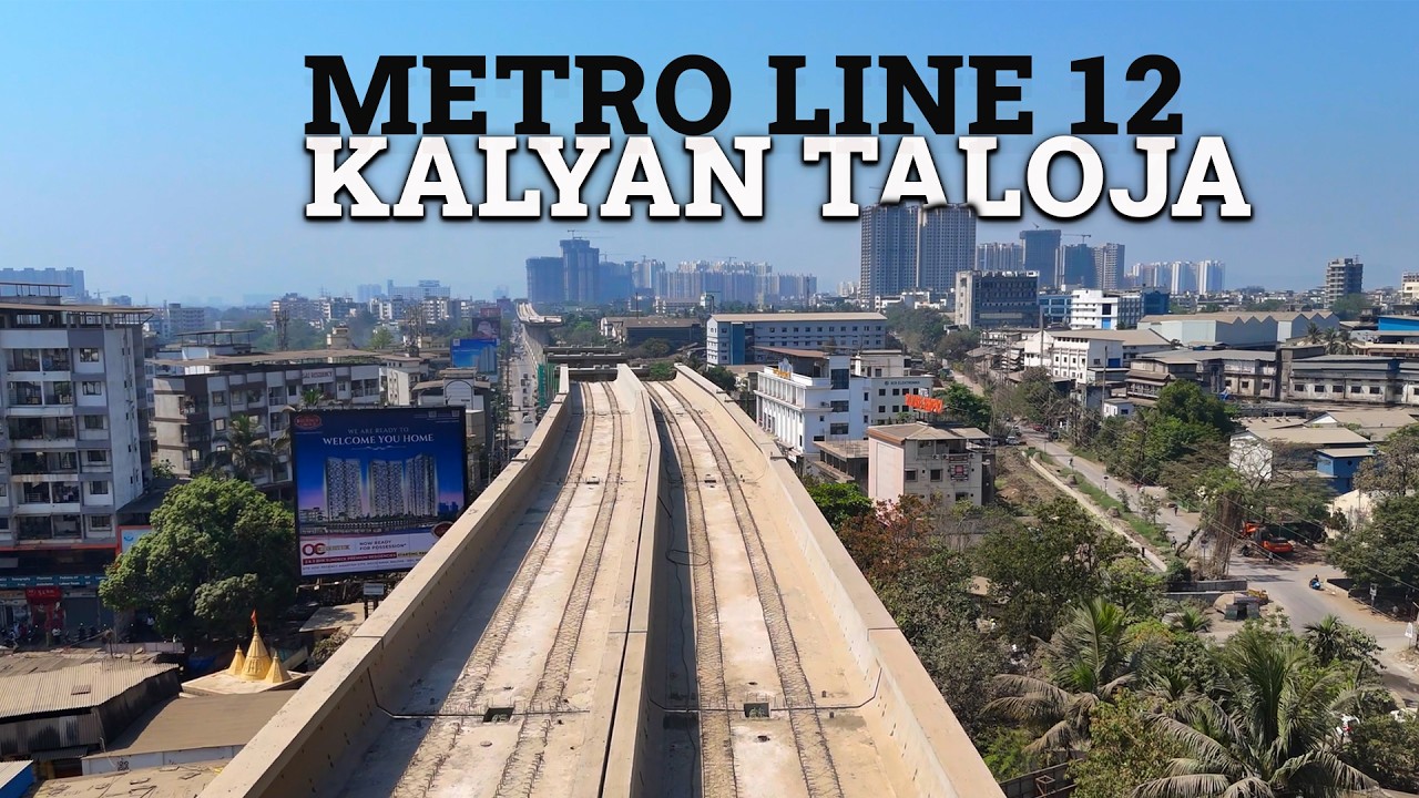 Kalyan Taloja Double Decker Metro Line 12 And Metro Line 12A Update