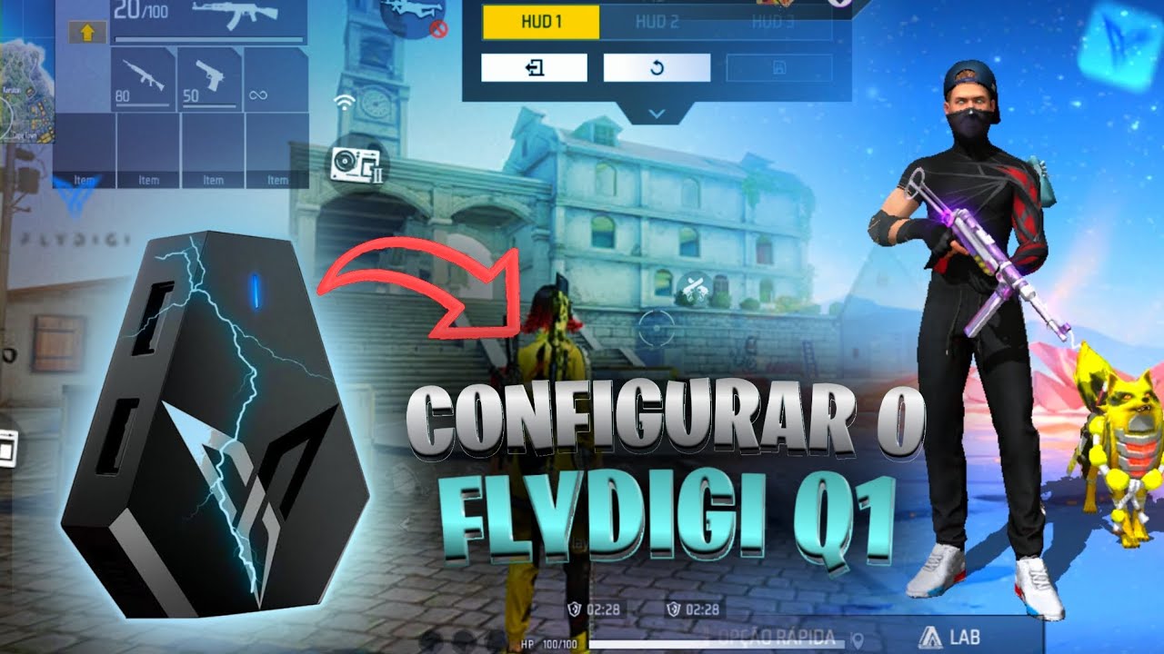 CONFIGURANDO O FLYDIGI Q1 DO ZERO! HUD + DICAS + MAPEAMENTO. [ 99,99% SEM BUGS ]
