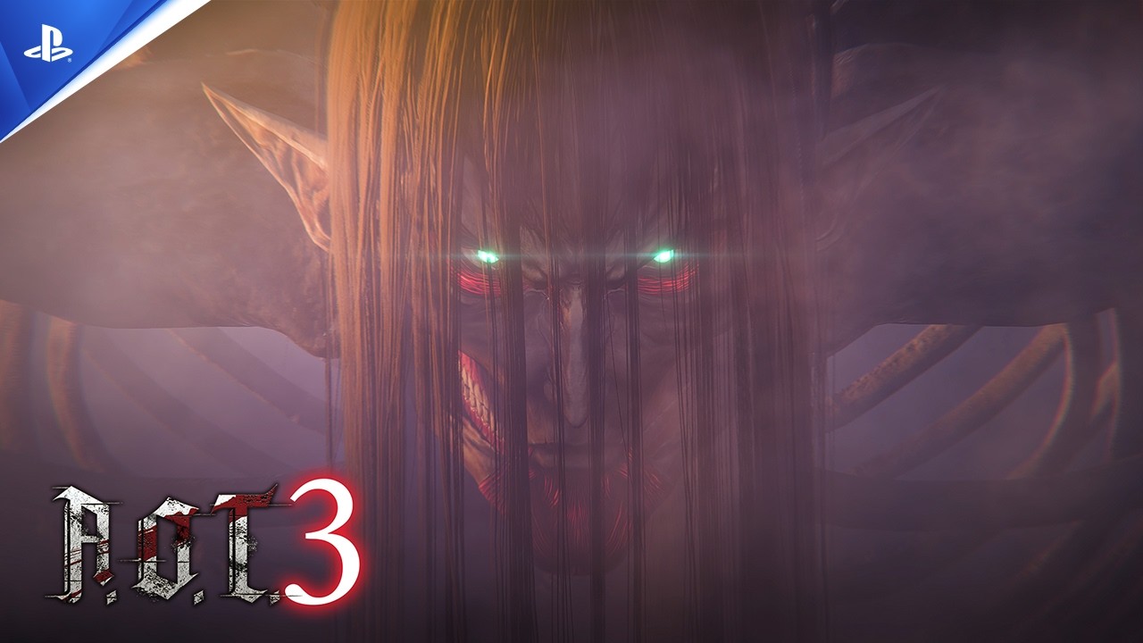 Attack on Titan 3 (A.O.T. 3) - Bande-annonce de r&eacute;v&eacute;lation - 4K | PS5