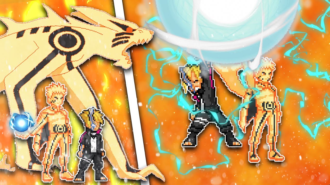 NARUTO E BORUSHIKI PERDEU CABO NO MUGEN!